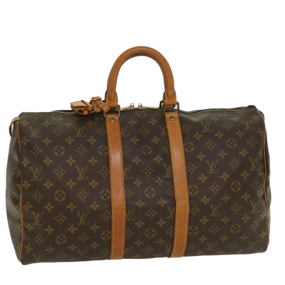LOUIS VUITTON Monogram Keepall 45 Boston Bag M41428 LV Auth 55859 - Picture 1 of 16